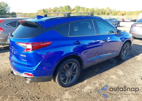 2020 Acura Rdx A-Spec Package из США, поврежденный, VIN 5J8TC2H60LL033349